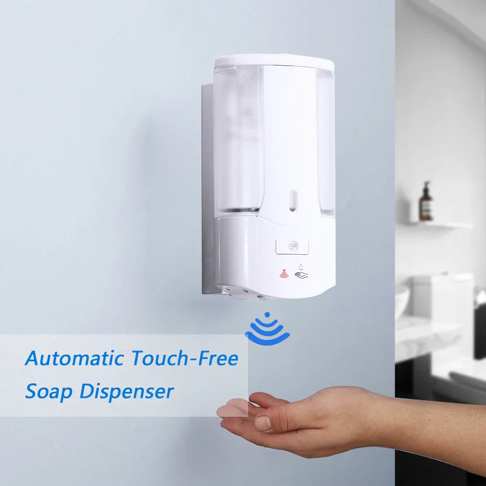 DecorBites™ Automatic Smart Sensor Liquid Soap Dispenser 700ml ABS Sanitizer Bottle