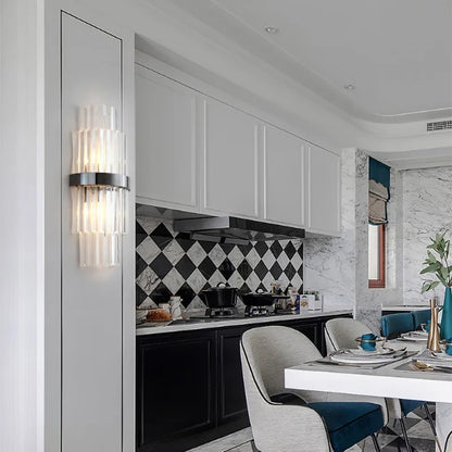 DecorBites™ Crystal Wall Lamp: Elegant Lighting for Living Room, Bedroom, and Staircase