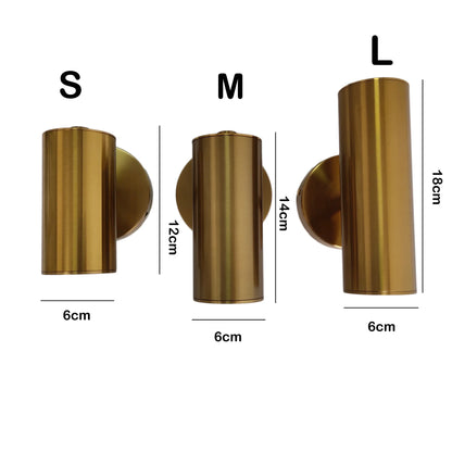 DecorBites™ Gold Iron Art LED Wall Lamp Modern Bedroom Living Room Light