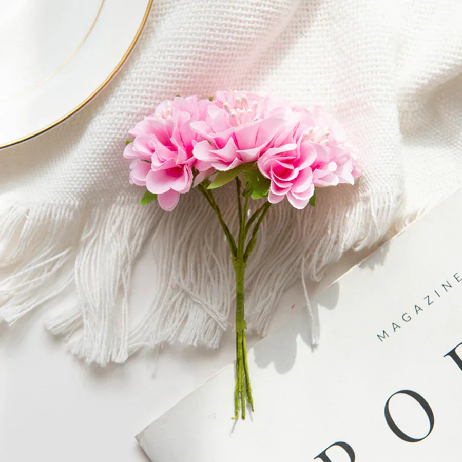 DecorBites™ Artificial Flower Stamen Bouquet for Wedding, DIY, Party Decor, Home, Scrapbooking