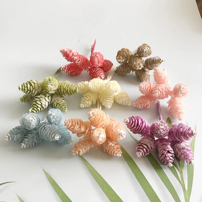 Corona de flores artificiales DecorBites™ para decoración del hogar, bodas y fiestas (DIY)