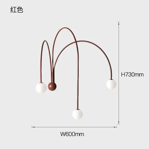 DecorBites™ Branch Glass Wall Lamp for Modern Living Room and Bedroom