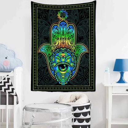 Decobites Mandala Astrology Tarot Tapestry Wall Hanging for Bohemian Hippie Home Decor