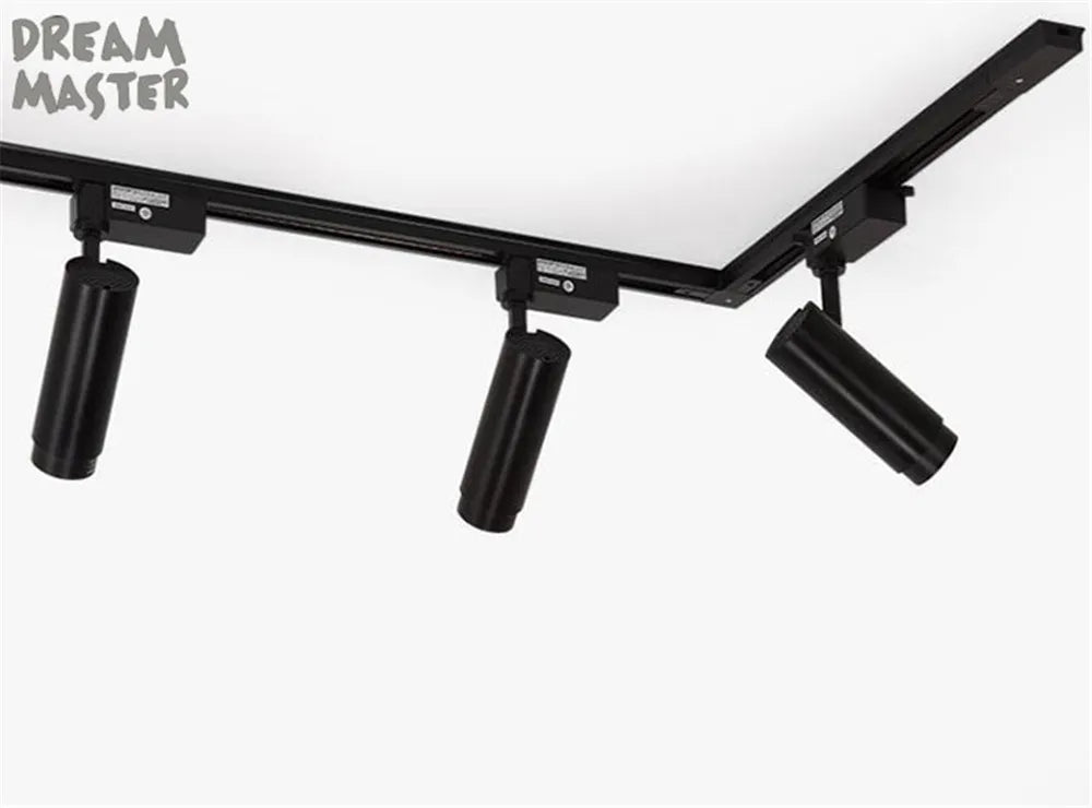 DecorBites™ Aluminum Track Rails for LED Spotlights with T-L Connector