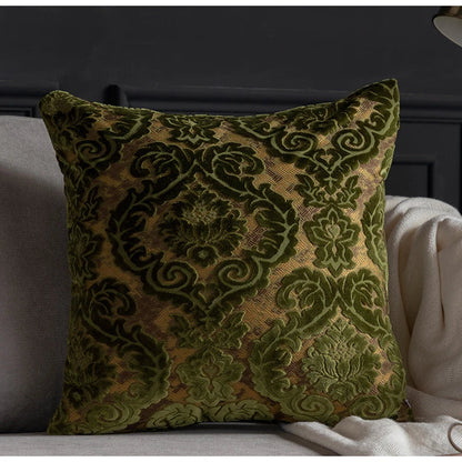 DecorBites™ Damask Cut Velvet Baroque Style Cushion Covers 45x45cm