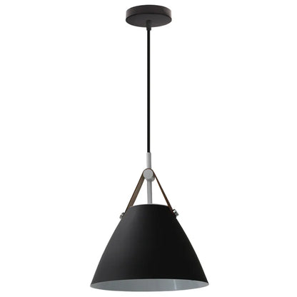 DecorBites™ Leather and Iron Finish Pendant Light Fixture for Kitchen Dinning Living Room