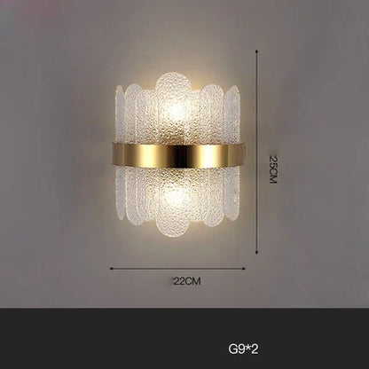 DecorBites™ Golden Stainless Steel LED Designer Chandelier for Dining Room