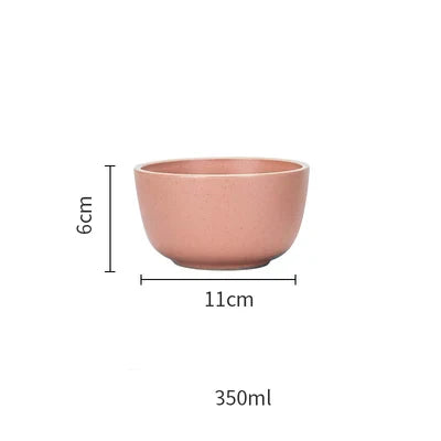 DecorBites™ Ceramic Morandi Bowl - Single Soup and Rice Bowl