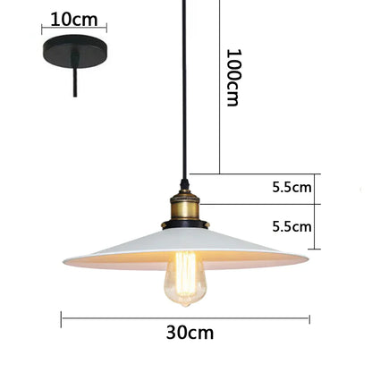DecorBites™ Industrial Pendant Light - Vintage Retro Chandelier LED Ceiling Lamp