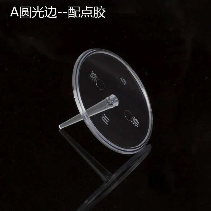 DecorBites™ Cake Stands Decoration Bracket Set - 20pcs Clear Plastic Fondant Holders