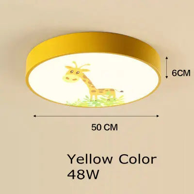 DecorBites™ Kids Cartoon Acrylic Ceiling Light with Remote Control LED Girl Children's Room Lighting