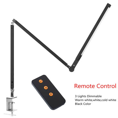 DecorBites™ Clip LED Desk Lamp with Touch Dimmer for Office and Reading