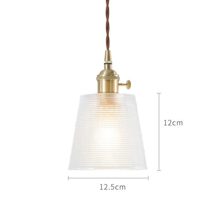 Lámparas Colgantes de Vidrio Decorbites™: Estilo Nórdico Japonés, Lámpara LED Industrial Vintage para Hogar, Bar, Café