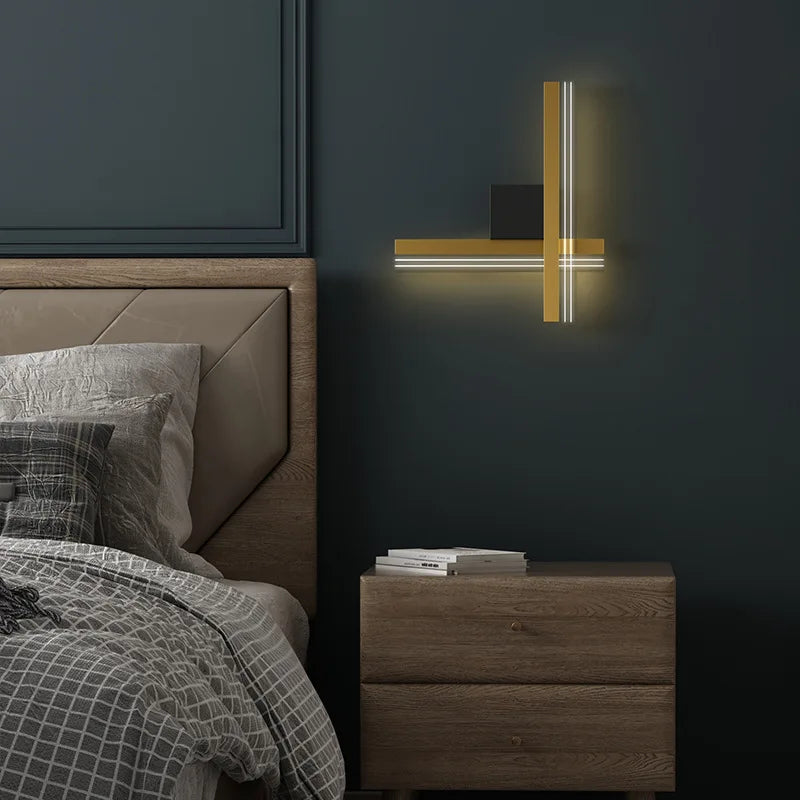 Decorbites™ Luz de Pared de Aluminio LED para Dormitorio Sala de Estar Decoración del Hogar