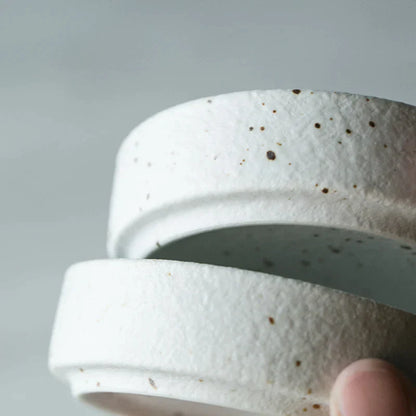 DecorBites™ Ceramic Dinner Plate Set - Round Western Meal Plate, Steak Dish, Rice Bowl