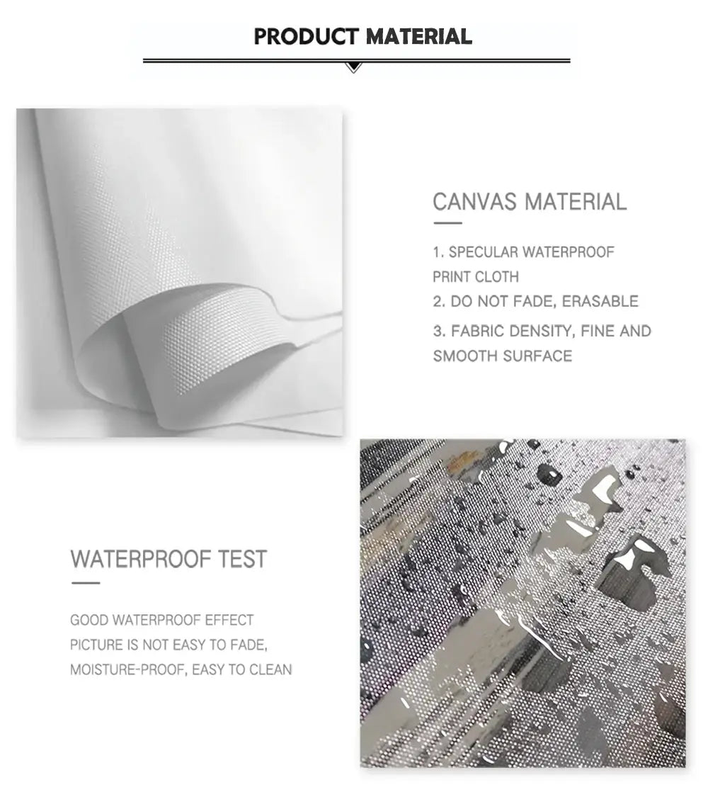 DecorBites™ Neutral Canvas Triptych Wall Art Set