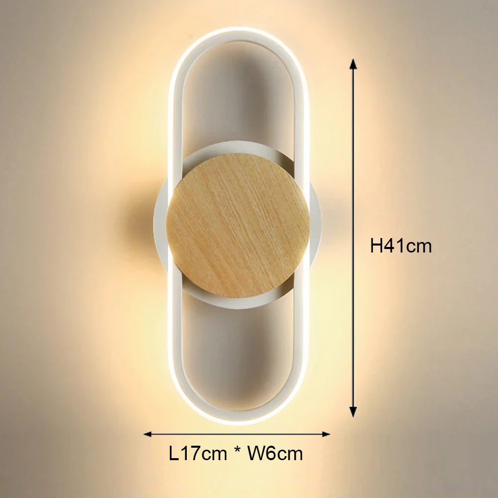 DecorBites™ LED Wall Light: Modern Bedroom Bedside Lamp, Living Room Sconce, Home Decor Lighting