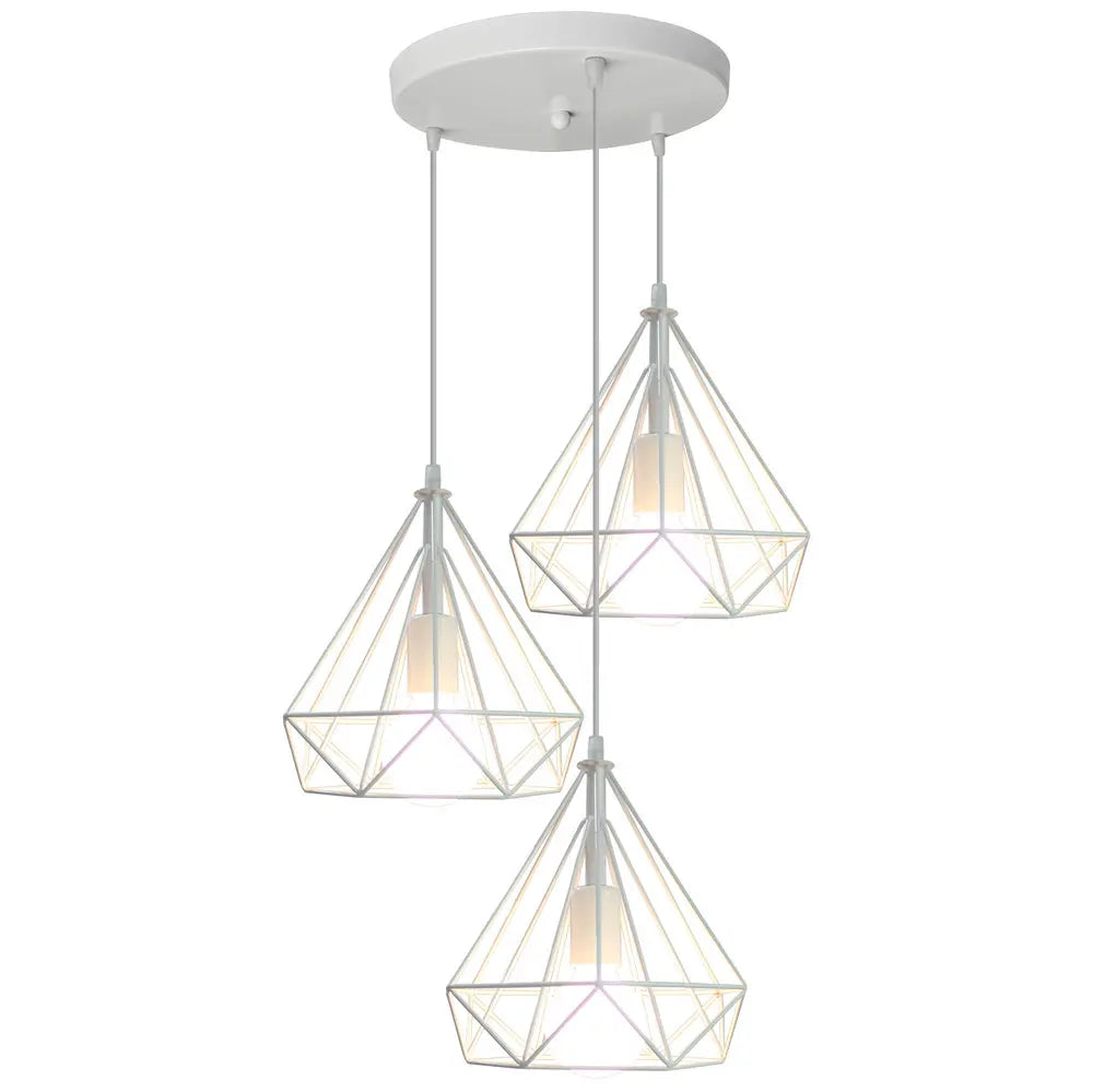 Decorbites™ Industrielle LED-Hängeleuchte Vintage Loft Käfig Pendellampe für die Einrichtung zu Hause
