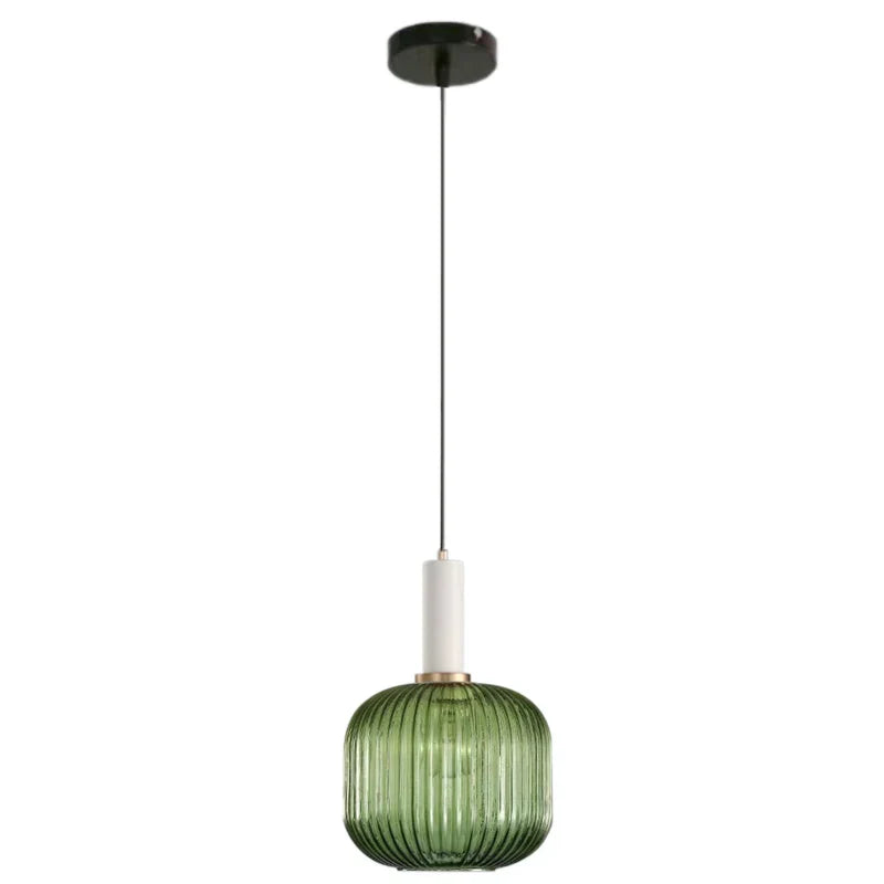 Lámparas colgantes de cristal con forma de calabaza verde DecorBites™ para isla de cocina, restaurante, dormitorio - Combinación DIYStringBuilder.limit(180).toString()