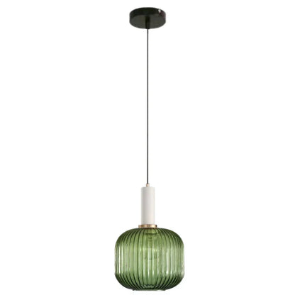 Lámparas colgantes de cristal con forma de calabaza verde DecorBites™ para isla de cocina, restaurante, dormitorio - Combinación DIYStringBuilder.limit(180).toString()