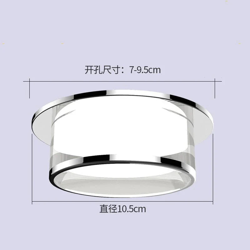 DecorBites™ Crystal LED Ceiling Lamp for Living Room Bedroom Kitchen Bathroom