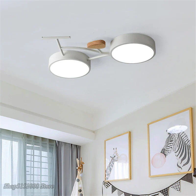 Decorbites™ Kinder-LED-Deckenleuchte mit 3 Farbtemperaturen, nordisches Design für das Kinderzimmer
