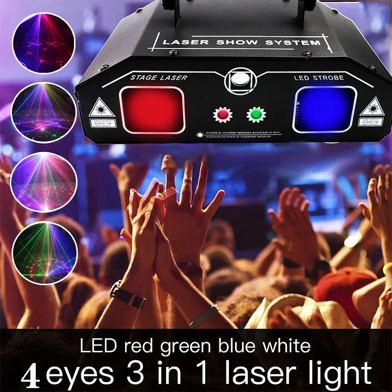 Laser Beam Stage Light