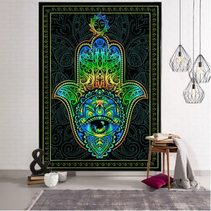 Decobites Mandala Astrology Tarot Tapestry Wall Hanging for Bohemian Hippie Home Decor