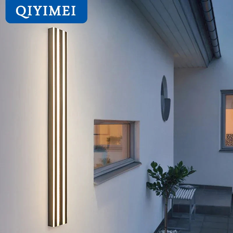 DecorBites™ LED Wall Lamp: Modern Waterproof Lighting for Bedroom, Living Room, and Exterior Corridor