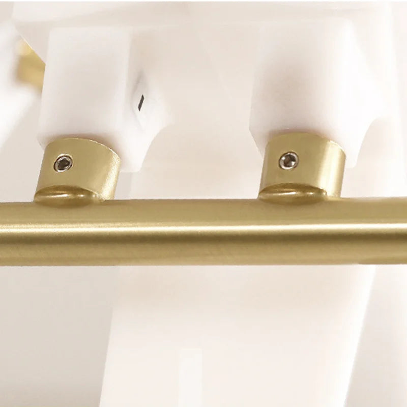 DecorBites™ Gold Cage Origami Bird Chandelier - Modern Light Fixture for Home Decor