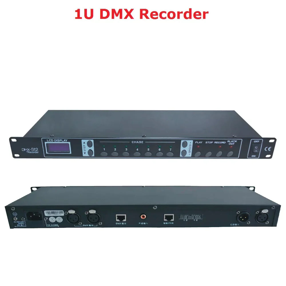 Decorbites™ DMX512-Steuerung 1U Easy Console für Bühnenbeleuchtungs-Shows