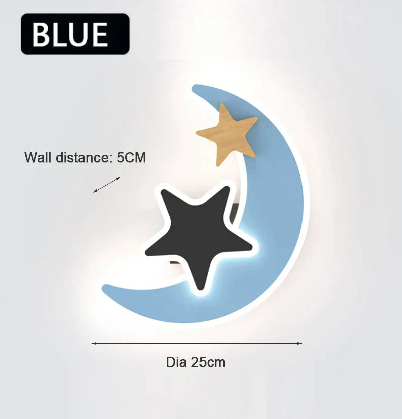 Lámpara de pared LED de caricatura para niños Decorbites™: Iluminación moderna, linda y creativa para el dormitorio