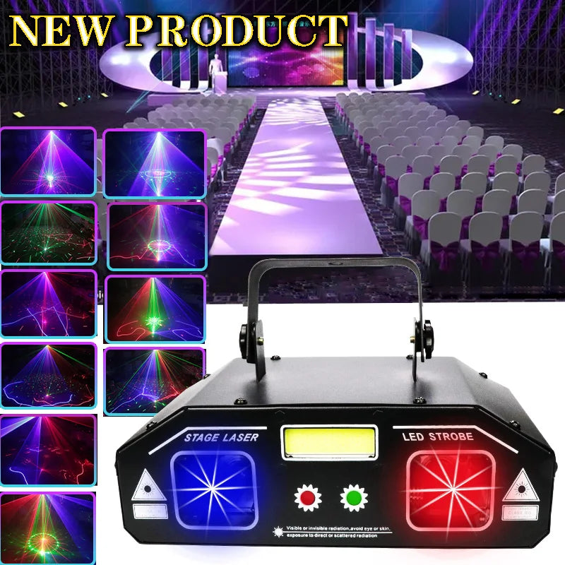 Laser Beam Stage Light