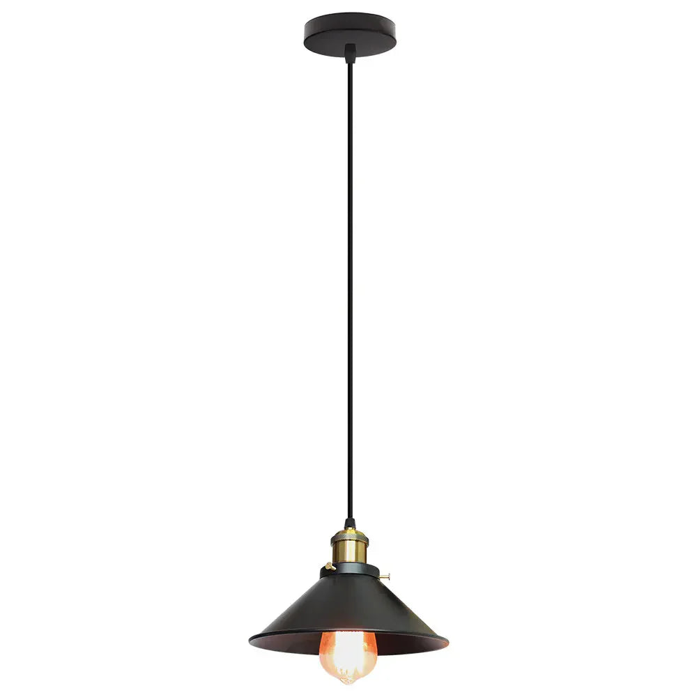 DecorBites™ Industrial Pendant Lights: Modern Retro Loft Hanging Lamp for Home Decor