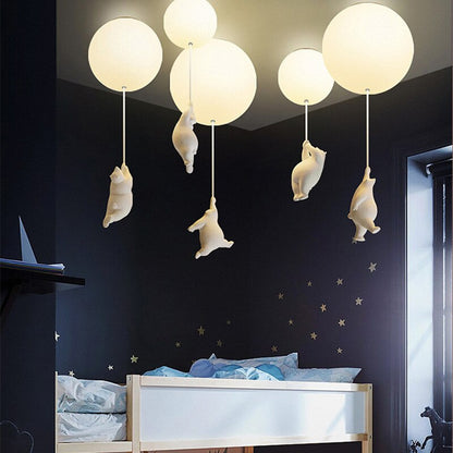 Ruben - Bear Nursery Ceiling Light Childrens Lighting