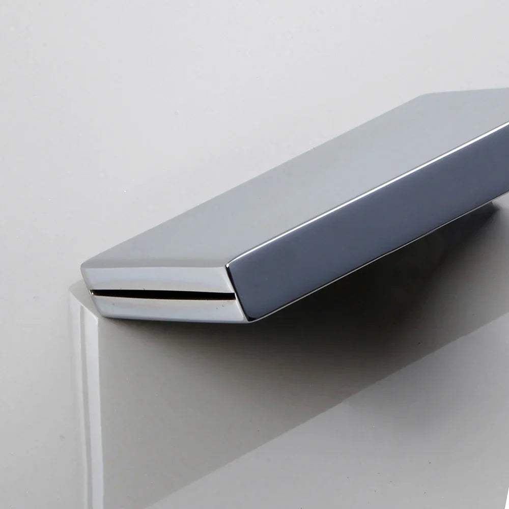 DecorBites™ LED Waterfall Bathtub Faucet in Chrome & Black - Wall Mounted Single Handle