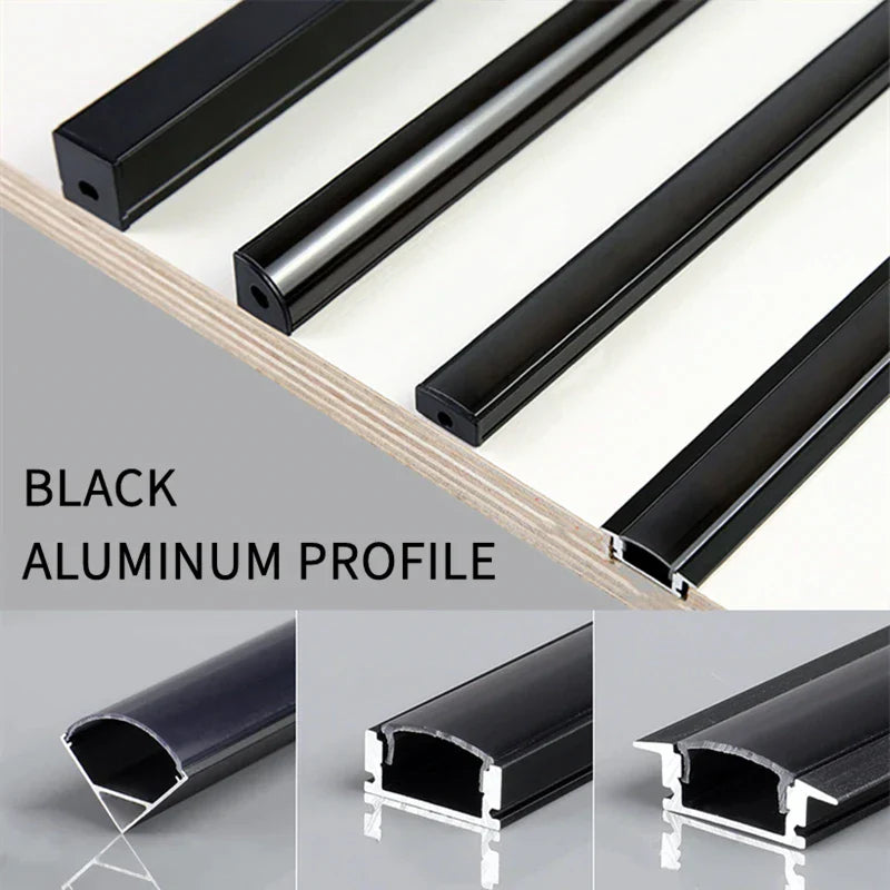 Perfil de Aluminio LED Decorbites™ para Luces de Tira en Armarios y Cocinas