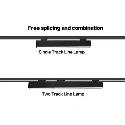 DecorBites™ 60cm LED Track Light 20W - Creative Linear Strip for Office, Store, Mall, Exhibition