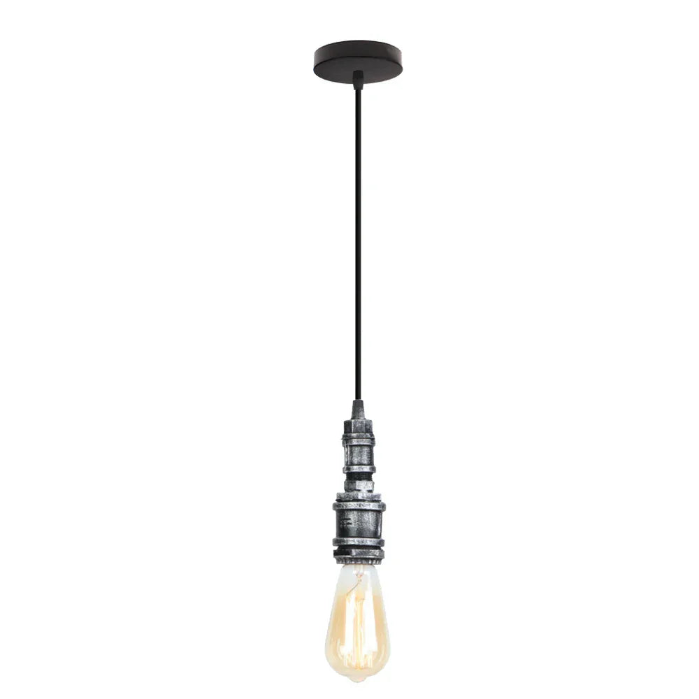 Lámpara colgante de loft retro industrial Decorbites™ con tubería de agua