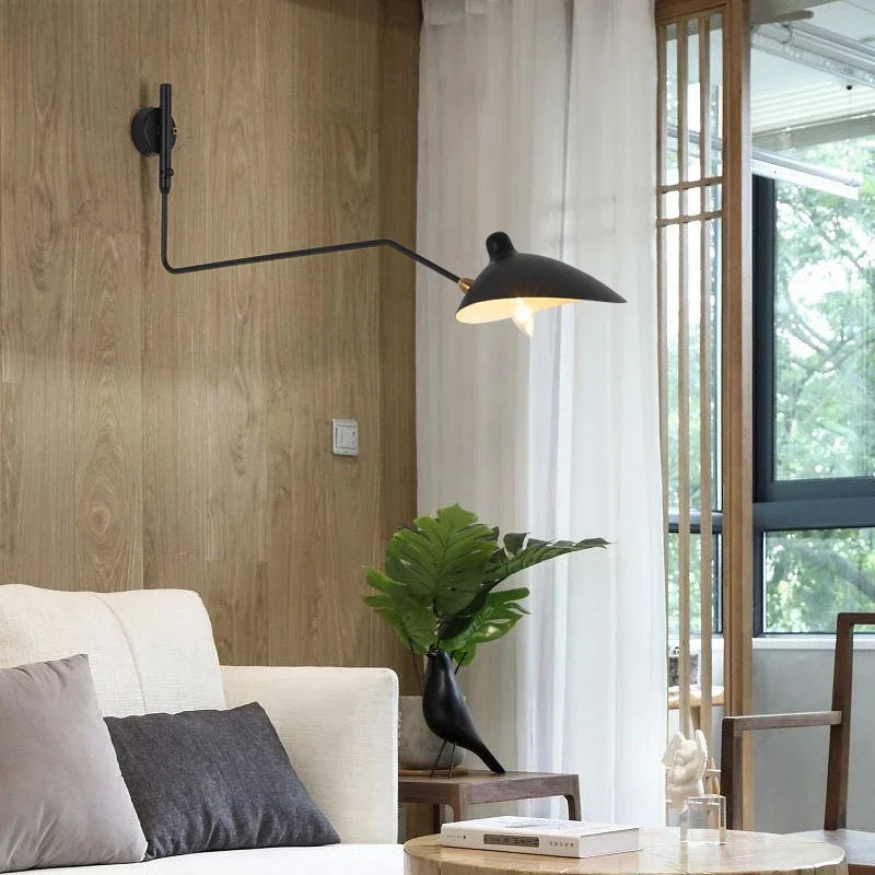 Black Nordic Wall Lamp