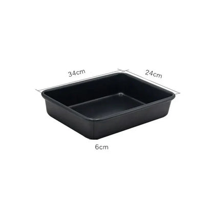 DecorBites™ Carbon Steel Cake Baking Tray Non-Stick Bread Mold Bakeware