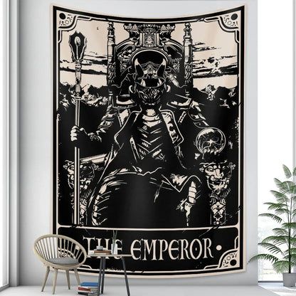 Decobites Tarot Card Psychedelic Tapestry Wall Hanging for Bohemian Home Decor