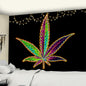 Decobites 3D Printed Maple Leaf Wall Hanging Tapestry for Boho Home Decor