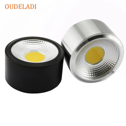 Foco empotrable LED COB redondo DecorBites™ de 15 W para ropa, exposiciones e iluminación decorativa