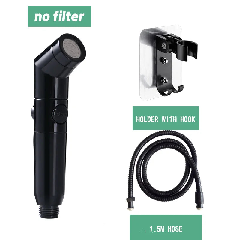 DecorBites™ High Pressure Portable Spray Gun Bidet Faucet Kit