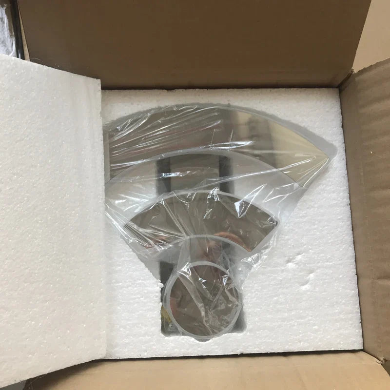 ديكوربايتس™ مصباح حائط أكريليك واي فاي - شمعدان ديكور منزلي لغرفة المعيشة، غرفة النوم، المطعم