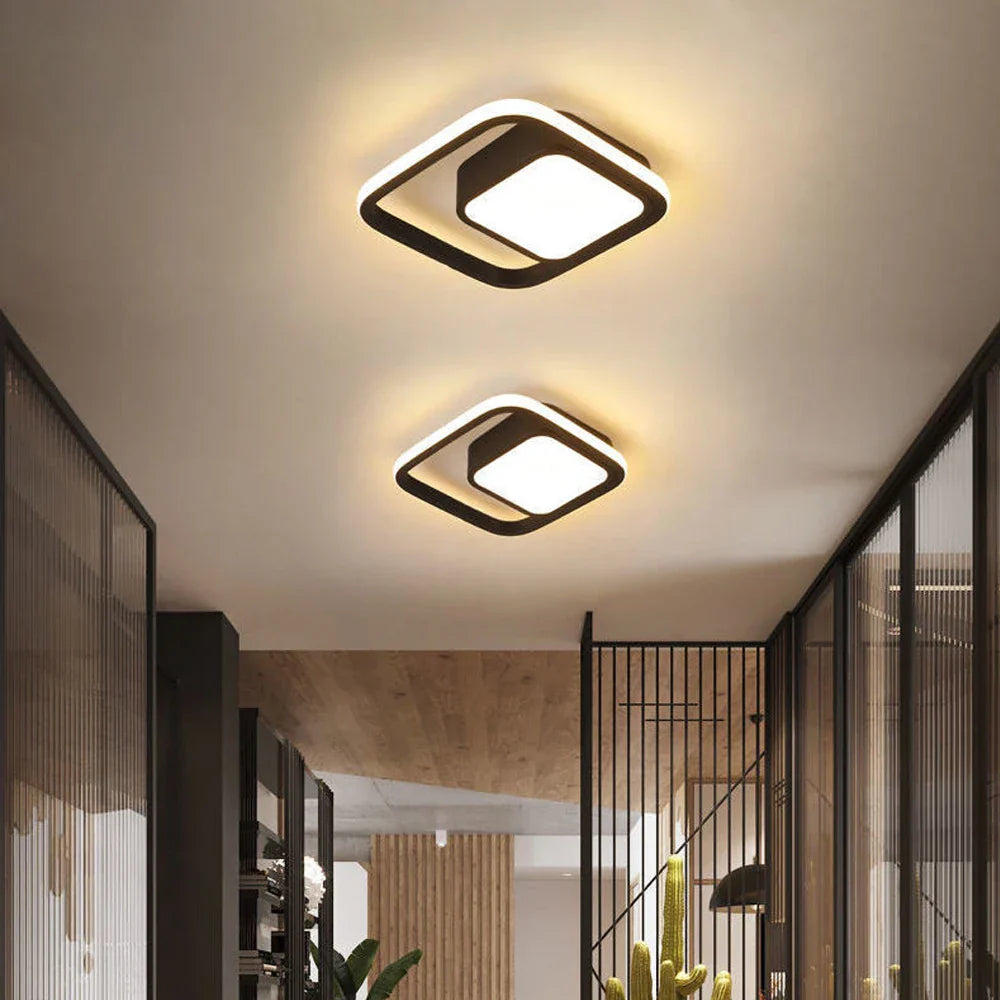 Lámpara de techo LED DecorBites™: Iluminación moderna para interiores, ideal para el hogar, la cocina y la sala de estar.