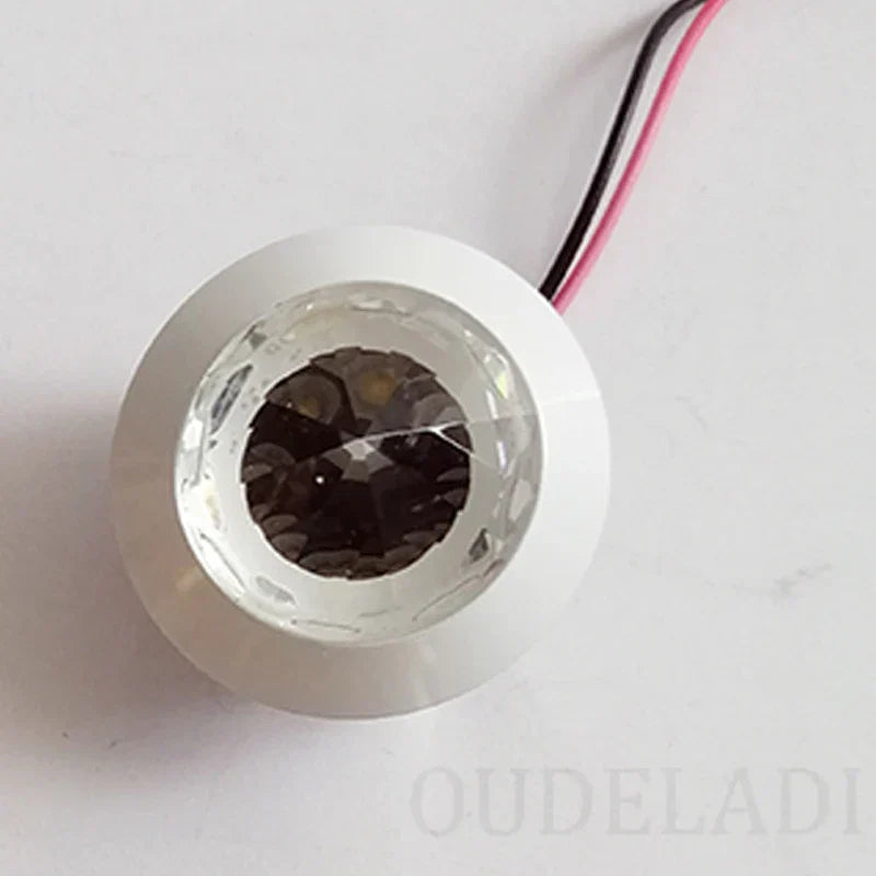 DecorBites™ LED Spot Light Mini 3W Diamond Crystal Downlight for Home & Jewelry Cabinet