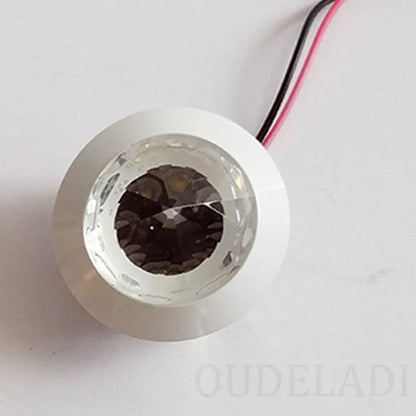 DecorBites™ LED Spot Light Mini 3W Diamond Crystal Downlight for Home & Jewelry Cabinet