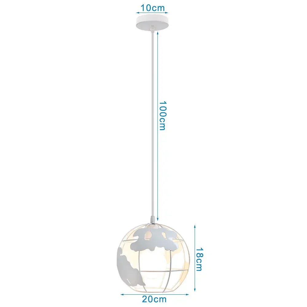 DecorBites™ Industrial Pendant Lights: Modern LED Hanging Lamps for Home Living Room Kitchen Decor